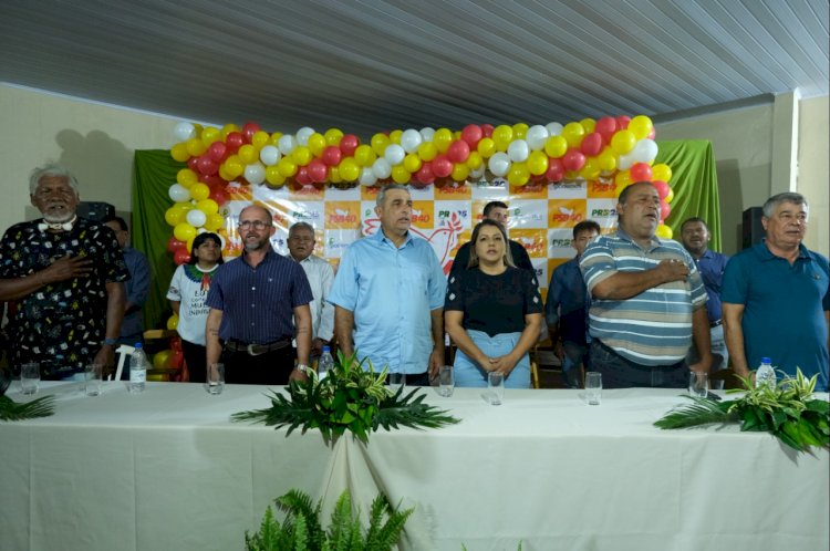 Após convenção, PSB, PRD e Podemos oficializa Jorginho Cabreiro e Jander Franco à prefeitura de Campinápolis