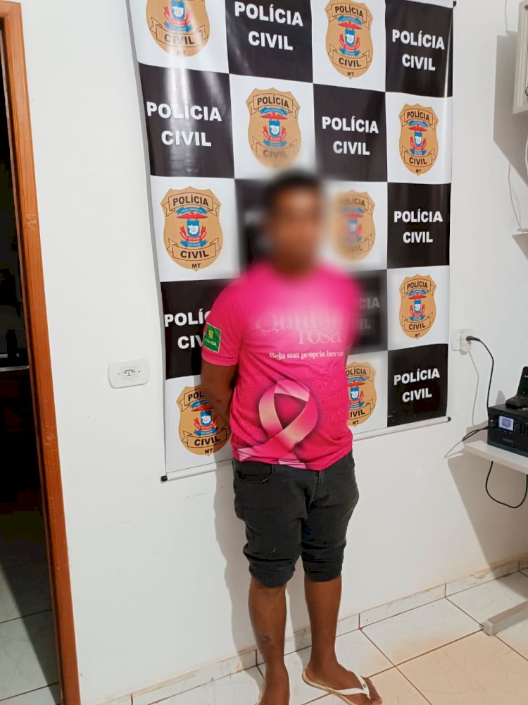 PM de Campinápolis detém homem que ameaçou funcionários do Hospital Municipal após sofrer surto psicótico