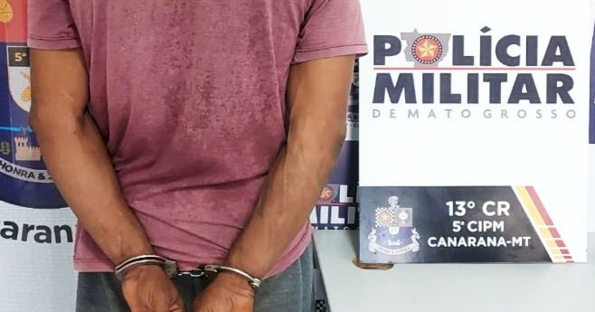 Autor de homicídio no Maranhão é preso pela PM em Canarana