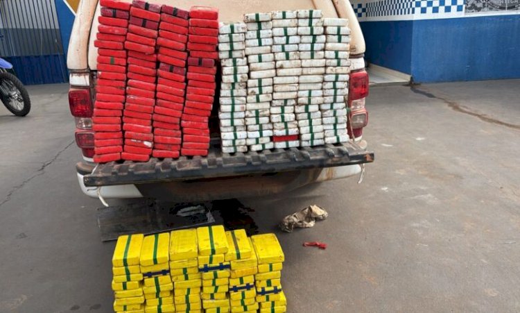 Motorista é preso com mais de 230 quilos de cloridrato de cocaína na BR-158