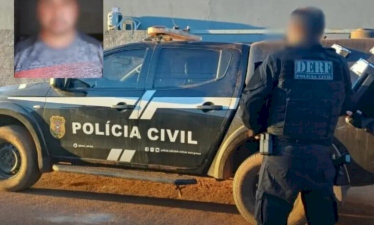 Homem procurado pela Justiça por homicídio é preso em Barra do Garças