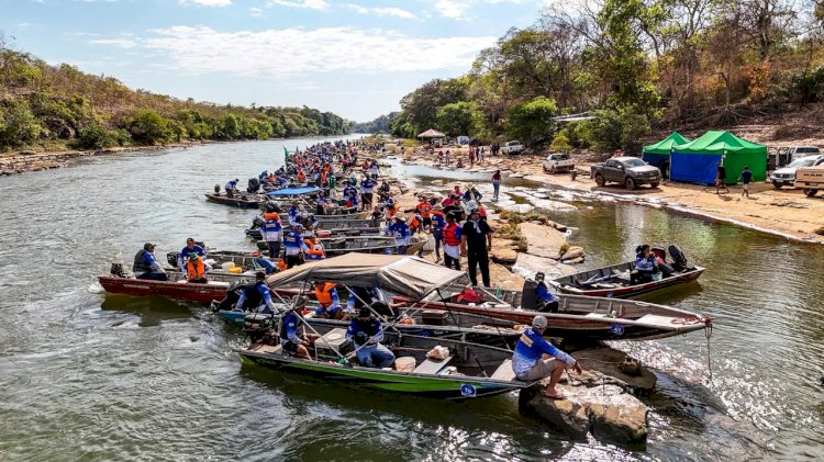 4º Festival de Pesca do Distrito de São José do Couto tem 68 equipes inscritas, a largada dos barcos aconteceu na manhã deste sábado (6)