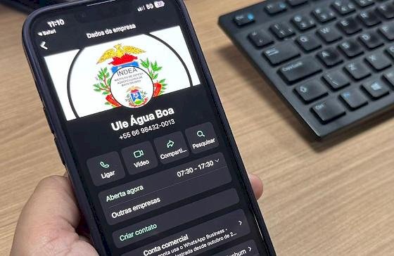 Unidades do Indea passam a contar com atendimento via WhatsApp
