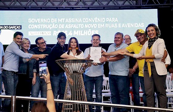 Governo de MT anuncia R$ 85 milhões para Barra do Garças, Pontal do Araguaia, Ribeirãozinho, Araguaiana e Torixoréu