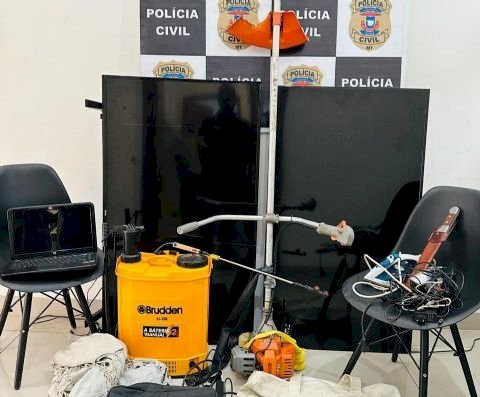 Jovem é preso por crime de receptação em Nova Xavantina; Polícia Civil deflagrou operação de combate a esses tipos de crimes