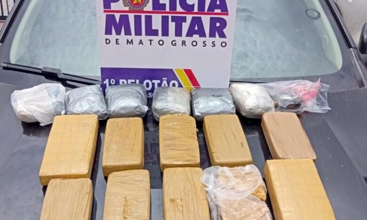 PM e PRF apreendem 14 quilos de entorpecentes na região do Araguaia