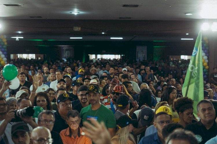 Filiação de Max Russi e outras lideranças políticas reúne mais de 5 mil pessoas em Cuiabá; veja o vídeo