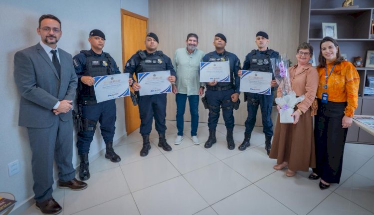 Policiais de Nova Xavantina recebem moção de aplauso por evitar feminicídio