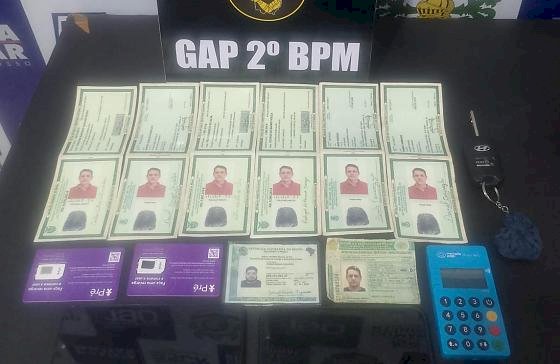 Homem é preso com documentos falsos em abordagem na MT-100