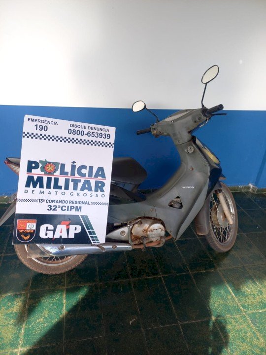 Fuga, direção perigosa e moto adulterada terminam em prisão durante operação em Nova Xavantina