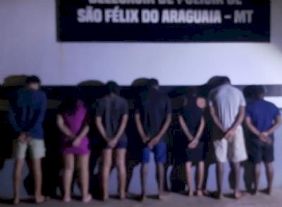 Polícia fecha casa suspeita de tráfico e possível exploração de menores em São Félix do Araguaia (MT)