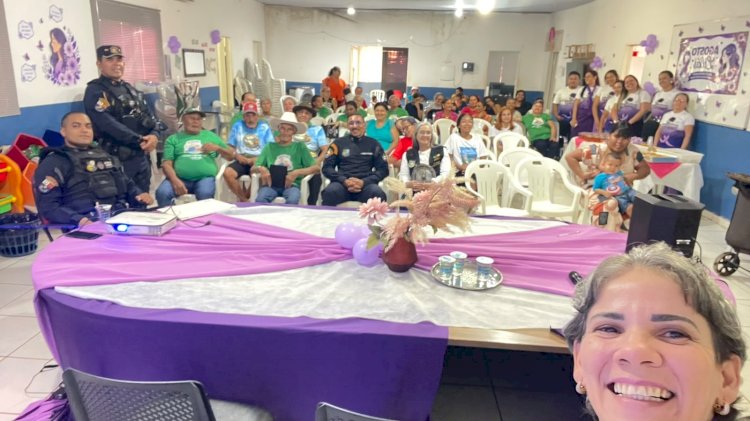 Polícia Militar promove palestra sobre violência doméstica durante ações do Agosto Lilás em Campinápolis