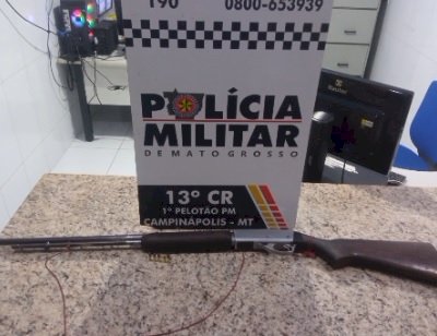 Polícia Militar de Campinápolis Prende Suspeito de Tiro Após Atendimento em Hospital