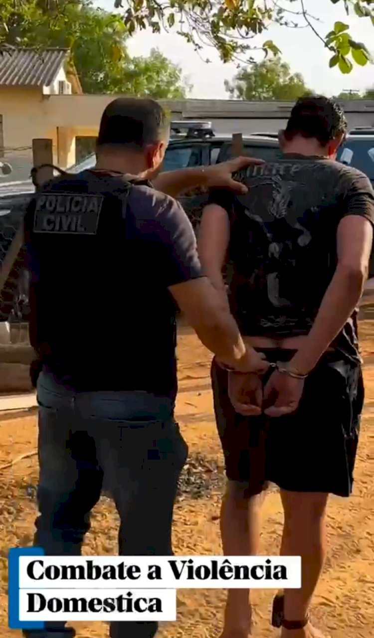 Polícia Civil prende suspeito de violência doméstica em Nova Xavantina